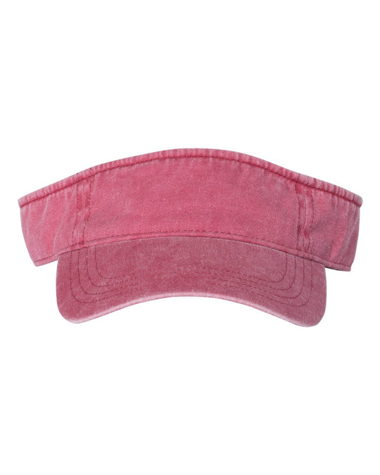 Sportsman Pigment-Dyed Visor , Adjustable, Stone