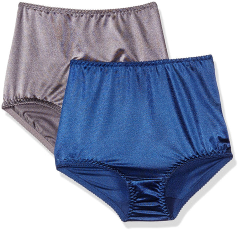 Vassarette Womens Undershapers 2 Pack Light Control Brief