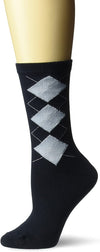 Fruit Of The Loom Womens Argyle Crew Sock