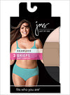 Just My Size Womens Seamless Comfort Brief 3 Pair