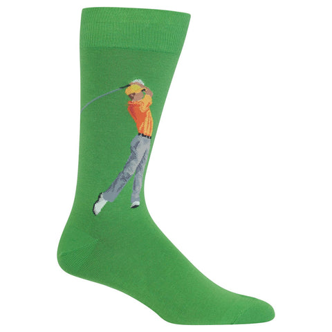 Hot Sox Mens Golfer Crew Socks