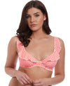 Freya Womens Totally Stripe Underwire High Apex Bikini Top