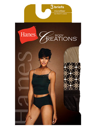 Hanes Body Creations Microfiber Brief
