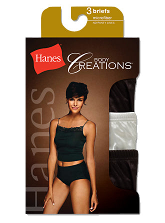 Hanes Body Creations Microfiber Brief