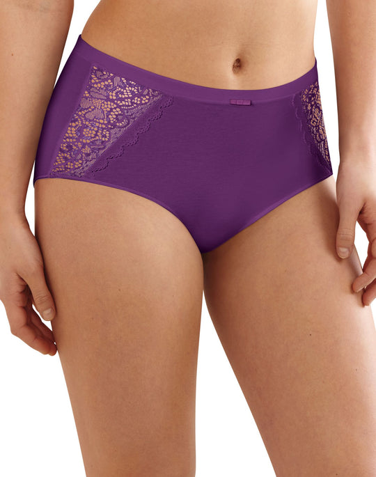 Bali Womens Lace Desire Cotton Brief