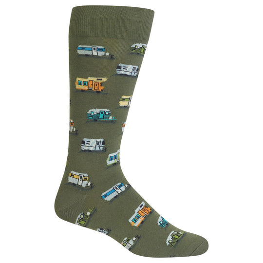 Hot Sox Mens Campers Crew Socks