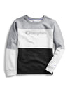 Champion Womens Powerblend Colorblock Crew