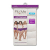 Fruit of the Loom Fit for Me Women`s 5 Pack Cotton White Briefs