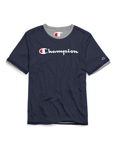 Champion Mens Reversible Mesh Tee