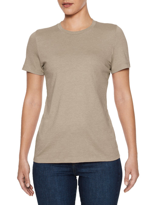 Gildan Ladies Softstyle CVC T-Shirt, XL, White