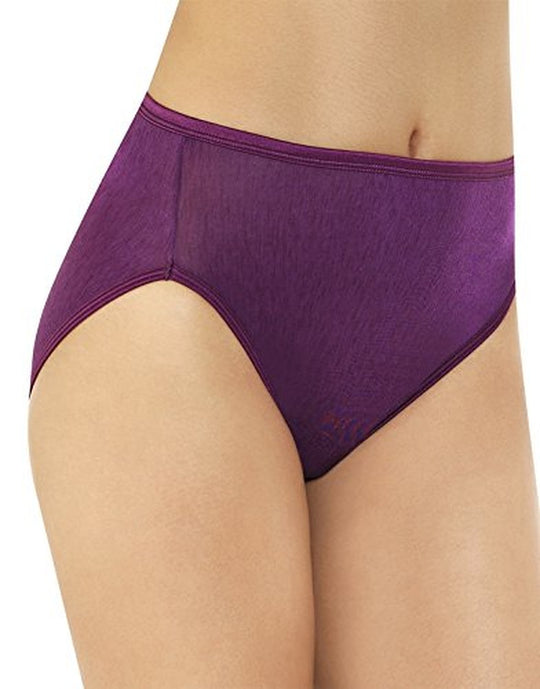 Vanity Fair Body Shine Illumination Women`s Hi Cut Panty