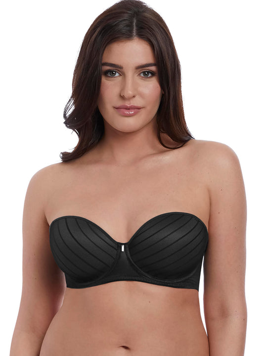 Freya Womens Cameo Underwire Deco Strapless Moulded Bra