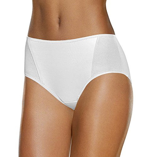 Fruit of the Loom Flexible Fit Women`s 4 Pack Mid-Rise Brief Panties