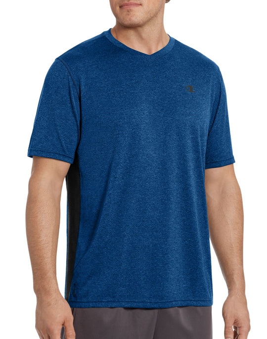 Champion Vapor Men’s Heather V-Neck Tee