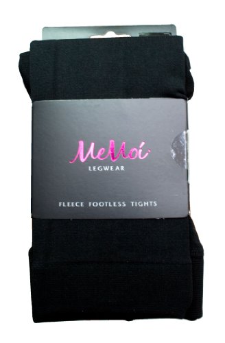 MeMoi Women`s Winter Fleece Footless Tights