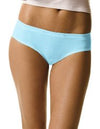 Hanes Women's No Ride Up 100% Cotton Hipsters 3-Pack
