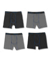 Hanes Mens Comfort Flex Fit Breathable Mesh Boxer Briefs 4-Pack