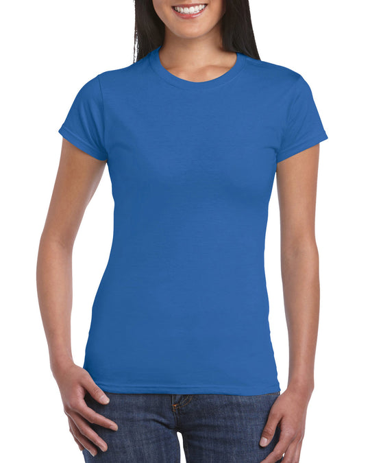 Gildan Ladies Softstyle  T-Shirt, XL, White