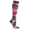 Hot Sox Womens Argyle Knee High Socks