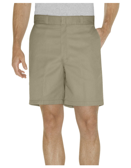 Dickies Mens 8" Relaxed Fit Traditional Flat Front Shorts