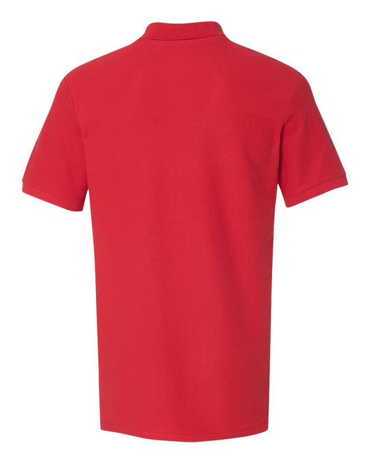 Gildan Mens Premium Cotton Double Piqué Sport Shirt, XL, Red