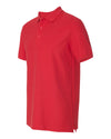 Gildan Mens Premium Cotton Double Piqué Sport Shirt, XL, Red