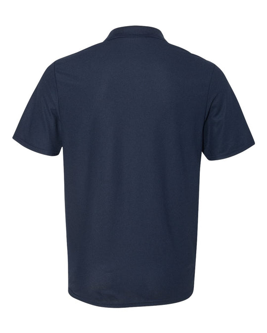 Gildan Mens Performance Double Piqué Sport Shirt, XL, Navy