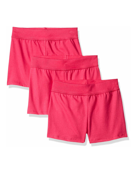 Hanes Girls Jersey Short 3-Pack