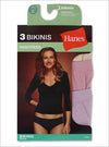 Hanes Women's Seamless Bikini Panties 3 Pack