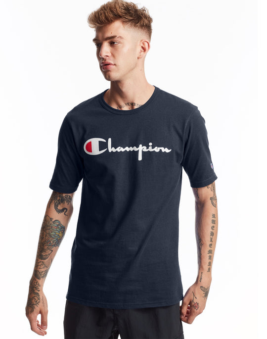 Champion Life Mens Short-Sleeve Tee, 2XL, C Gold