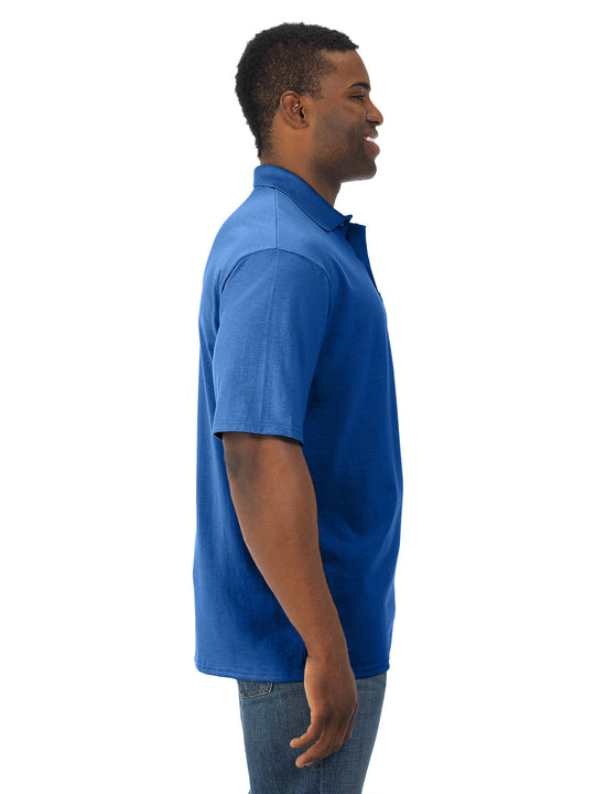 Jerzees Mens SpotShield Short Sleeve Pocket Jersey Sport Shirt