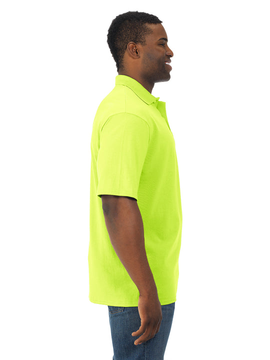 Jerzees Mens SpotShield Short Sleeve Pocket Jersey Sport Shirt