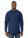 Jerzees Mens SpotShield Long Sleeve Jersey Sport Shirt