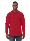 Jerzees Mens SpotShield Long Sleeve Jersey Sport Shirt
