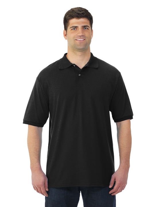 Jerzees Mens SpotShield Short Sleeve Jersey Sport Shirt