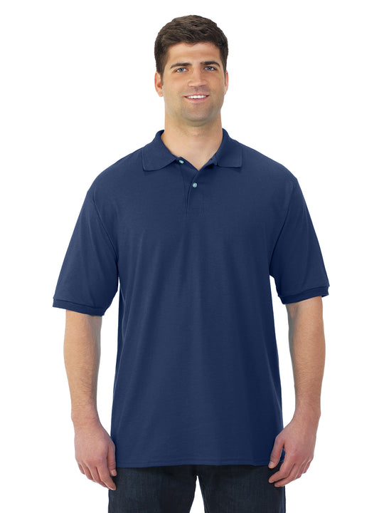 Jerzees Mens SpotShield Short Sleeve Jersey Sport Shirt