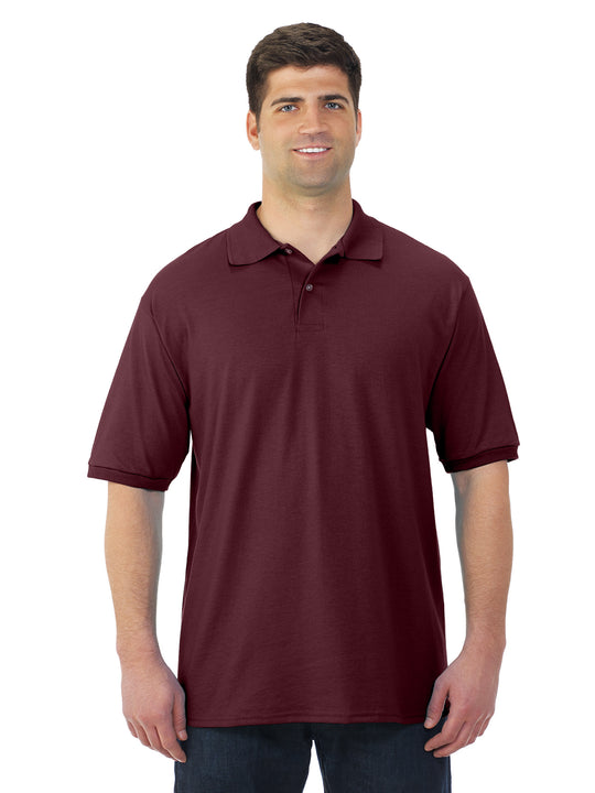 Jerzees Mens SpotShield Short Sleeve Jersey Sport Shirt