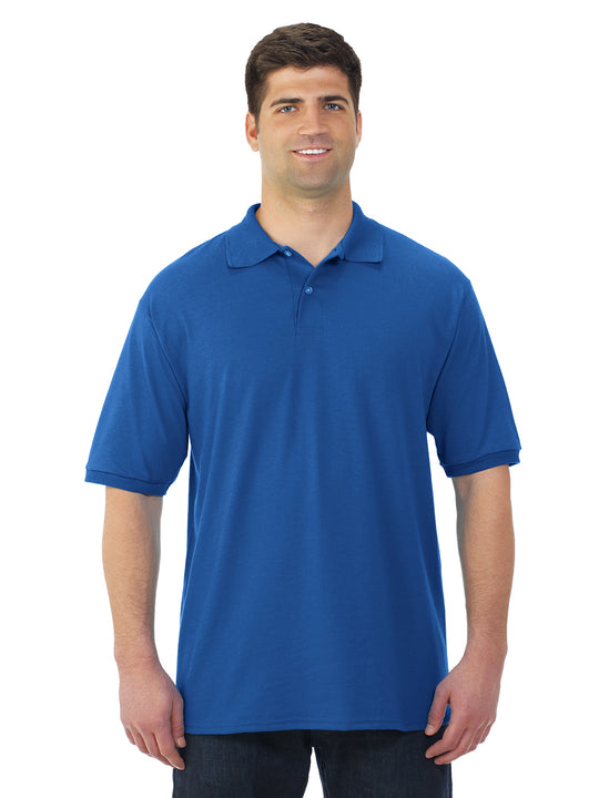 Jerzees Mens SpotShield Short Sleeve Jersey Sport Shirt