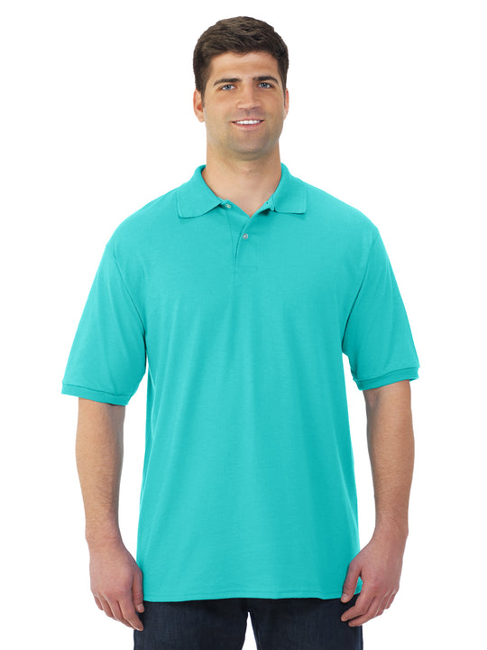 Jerzees Mens SpotShield Short Sleeve Jersey Sport Shirt