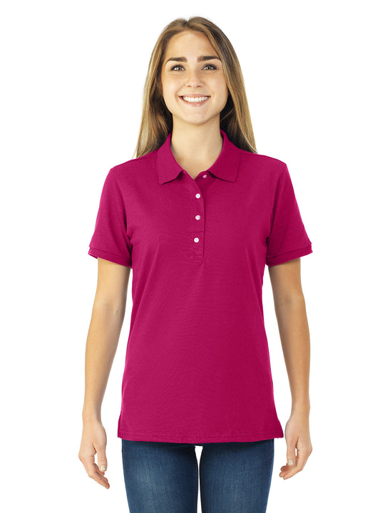 Jerzees Womens SpotShield Short Sleeve Jersey Sport Shirt