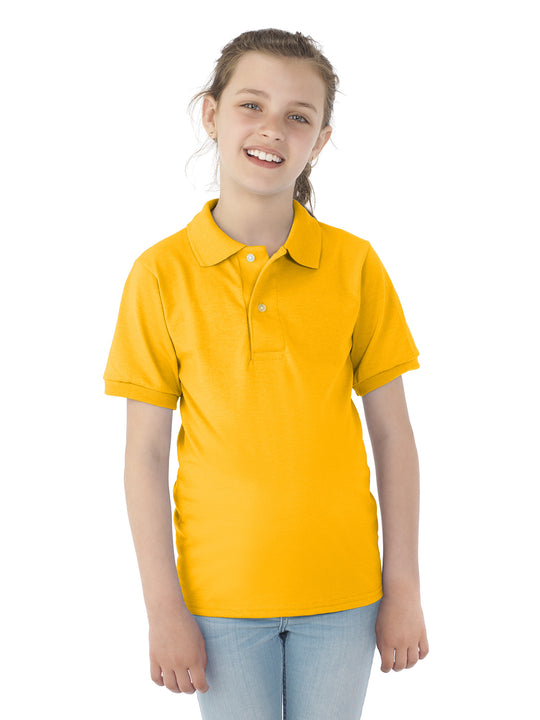 Jerzees Youth SpotShield Short Sleeve Jersey Sport Shirt