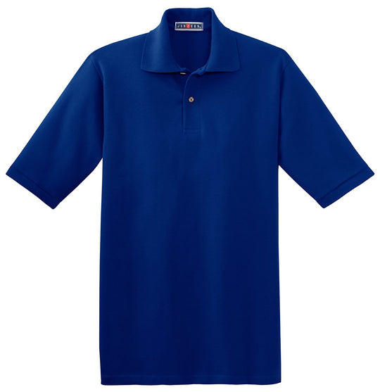 Jerzees Mens Ring-Spun Cotton Pique Short Sleeve Sport Shirt