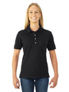 Jerzees Womens Ring-Spun Cotton Pique Short Sleeve Sport Shirt