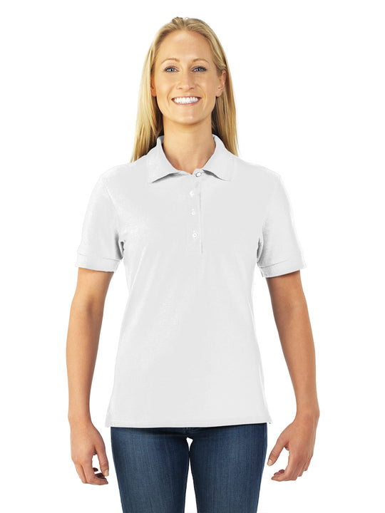 Jerzees Womens Ring-Spun Cotton Pique Short Sleeve Sport Shirt