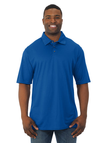 Jerzees Mens Dri-Power Sport Closed Hole Mesh Short Sleeve Sport Shirt