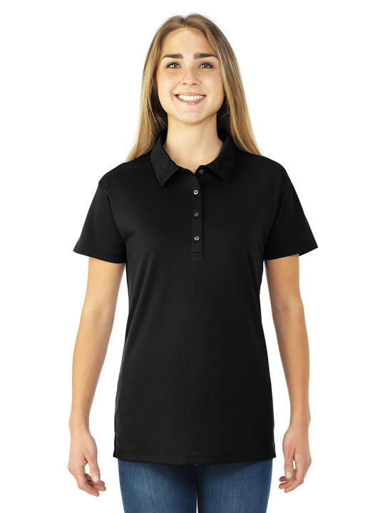 Jerzees Womens Dri-Power Sport Closed Hole Mesh Short Sleeve Sport Shirt