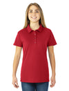 Jerzees Womens Dri-Power Sport Closed Hole Mesh Short Sleeve Sport Shirt