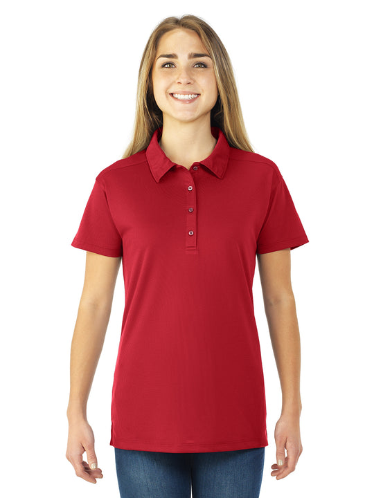 Jerzees Womens Dri-Power Sport Closed Hole Mesh Short Sleeve Sport Shirt