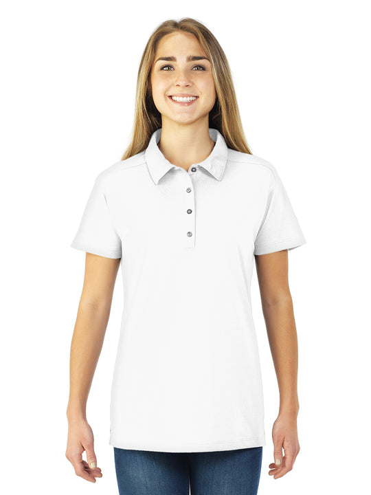 Jerzees Womens Dri-Power Sport Closed Hole Mesh Short Sleeve Sport Shirt