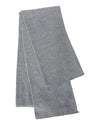 Sportsman Knit Scarf, One Size, White